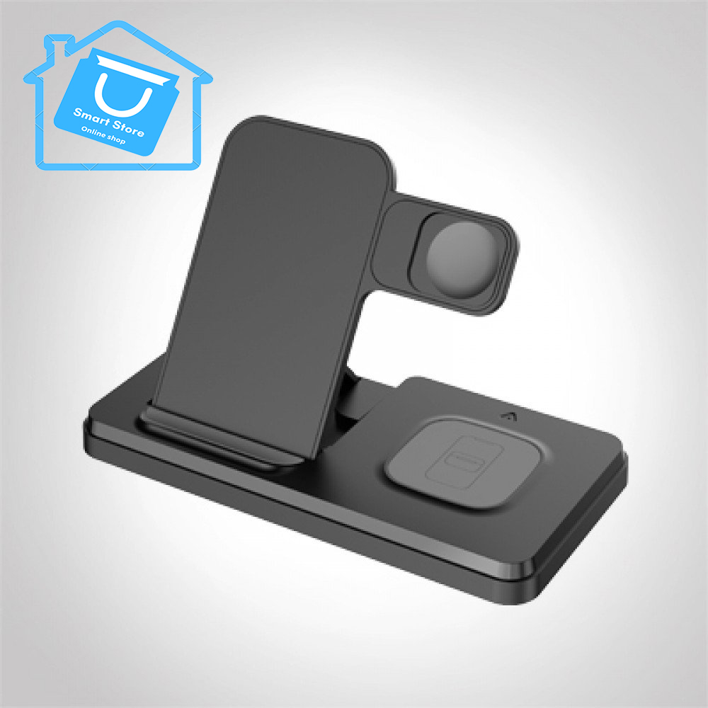 TC042 - WIRELESS CHARGER, 3 IN 1 WIRELESS CHARGING STATION - Image 5