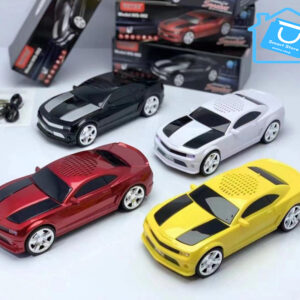 AMERICAN RACE CAR COUPE DESIGN BEST SURROUND SOUND PORTABLE BLUETOOTH WIRELESS SPEAKER WITH LED LIGHTS WS592 FOR UNIVERSAL CELL PHONE AND BLUETOOTH DEVICE