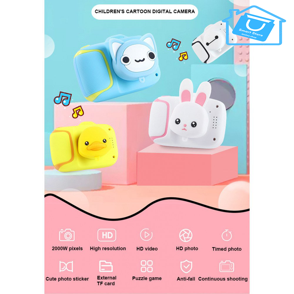 KIDS CAMERA X11- YELLOW DUCK - Image 3