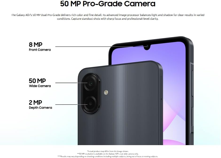 Galaxy A07 128GB Black - Image 4